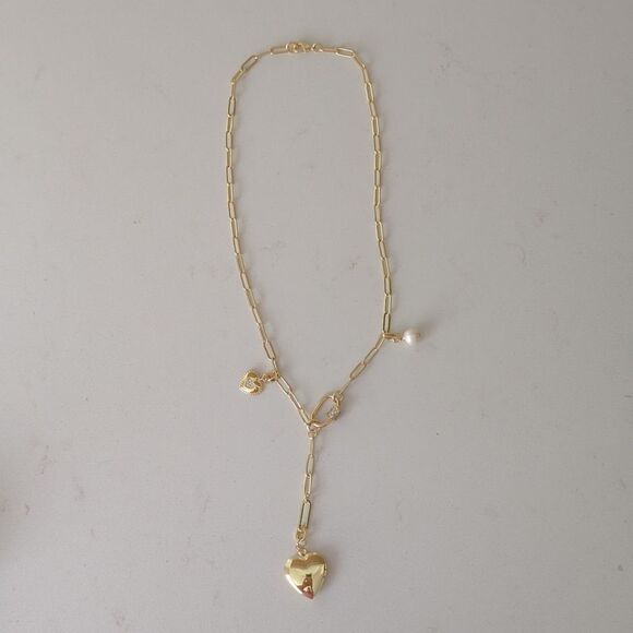 Gold Charm Necklace - Picture 2 of 7